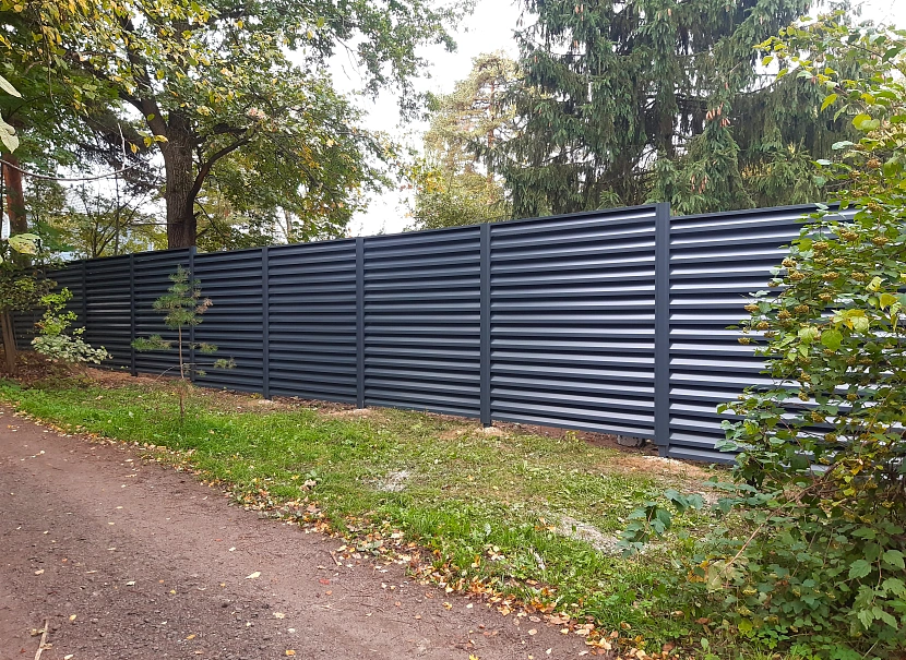 Забор жалюзи