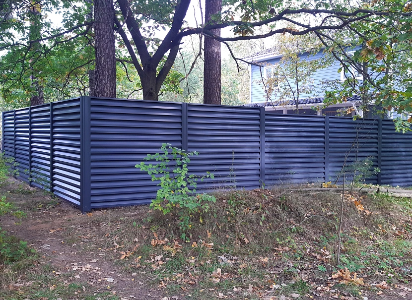 Забор жалюзи